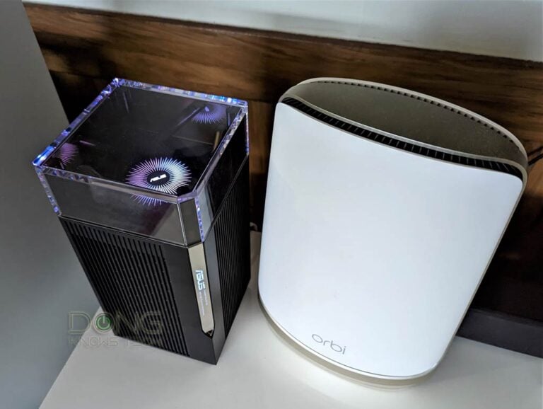 ASUS ZenWiFi Pro ET12 vs. NETGEAR Orbi RBKE960 Wi-Fi 6E Routers