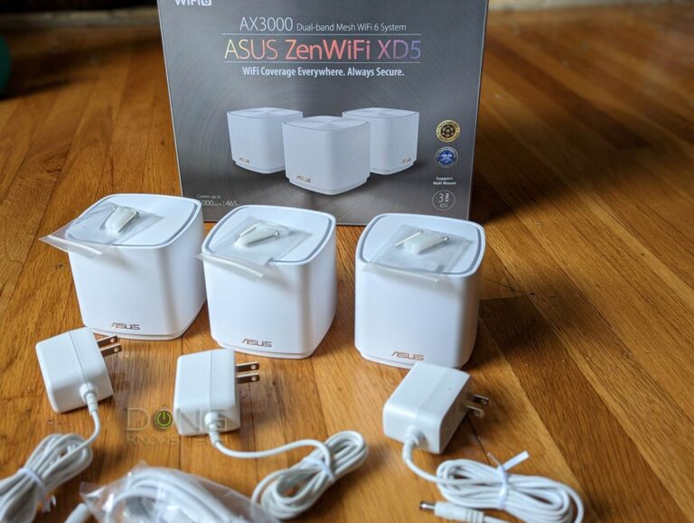 ASUS ZenWifi XD5 Out of Box