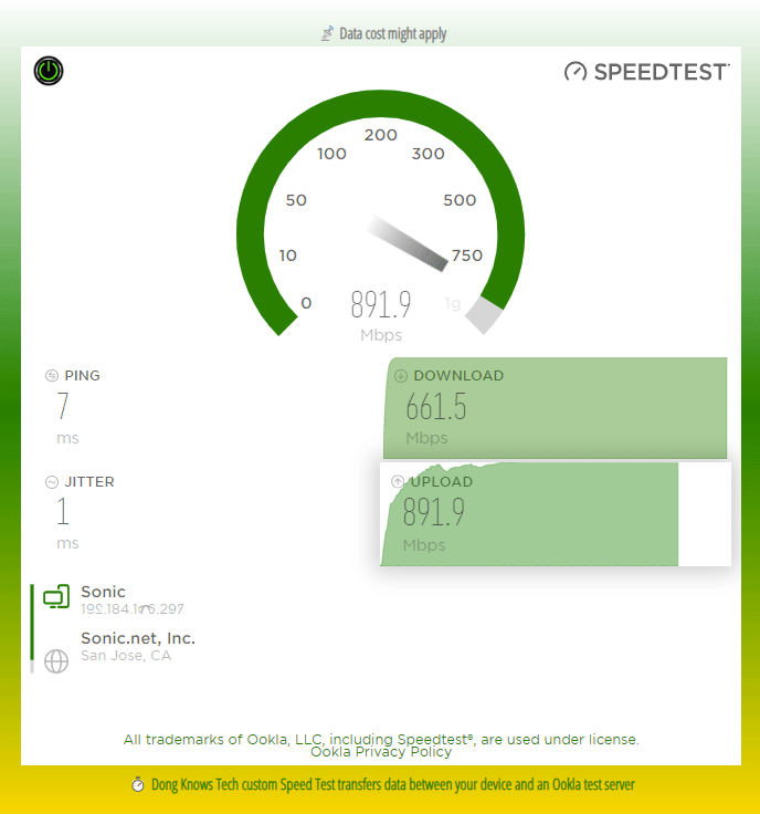 Deco X4300 Pro Satellite Internet Test 1