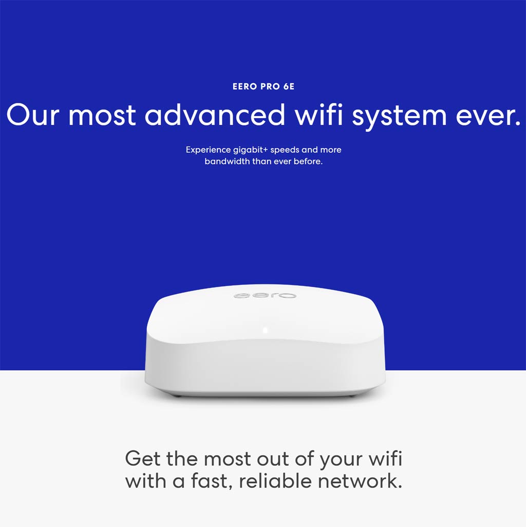 Eero Pro 6E