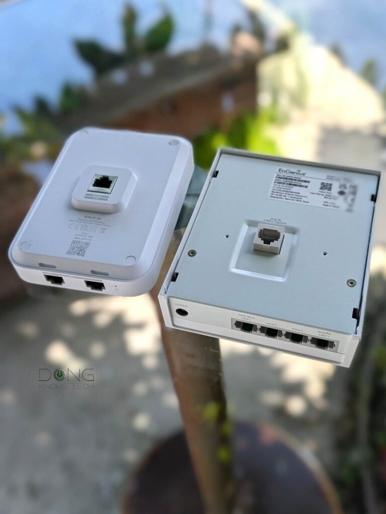 EnGenius ECW515 vs. Ubiquiti U7 In-Wall Ports