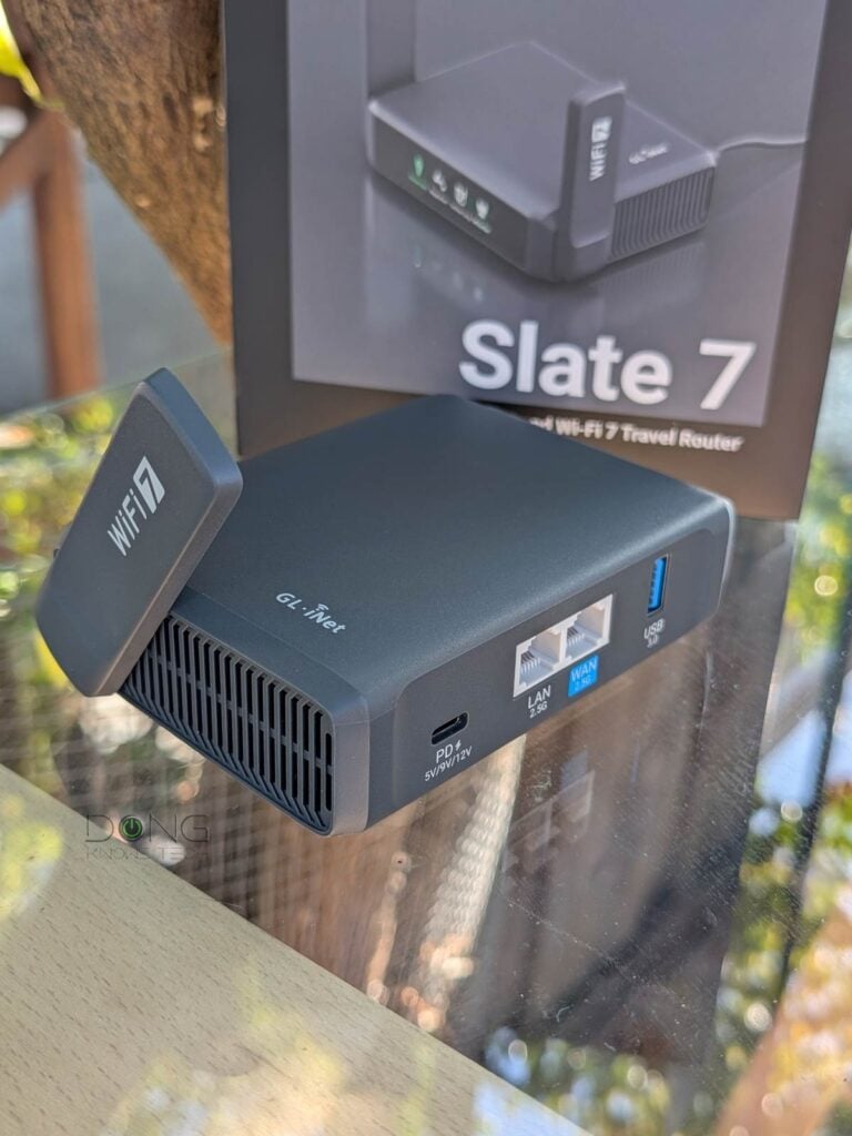 GL.iNet GL-BE3600 Slate 7 and retail box