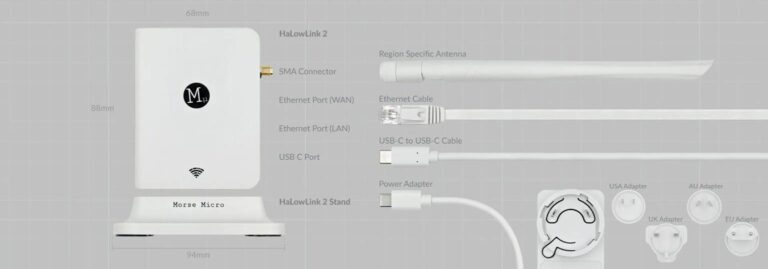 Halow Router HaLowLink 2: Wi-Fi Halow Is Here! | Dong Knows Tech