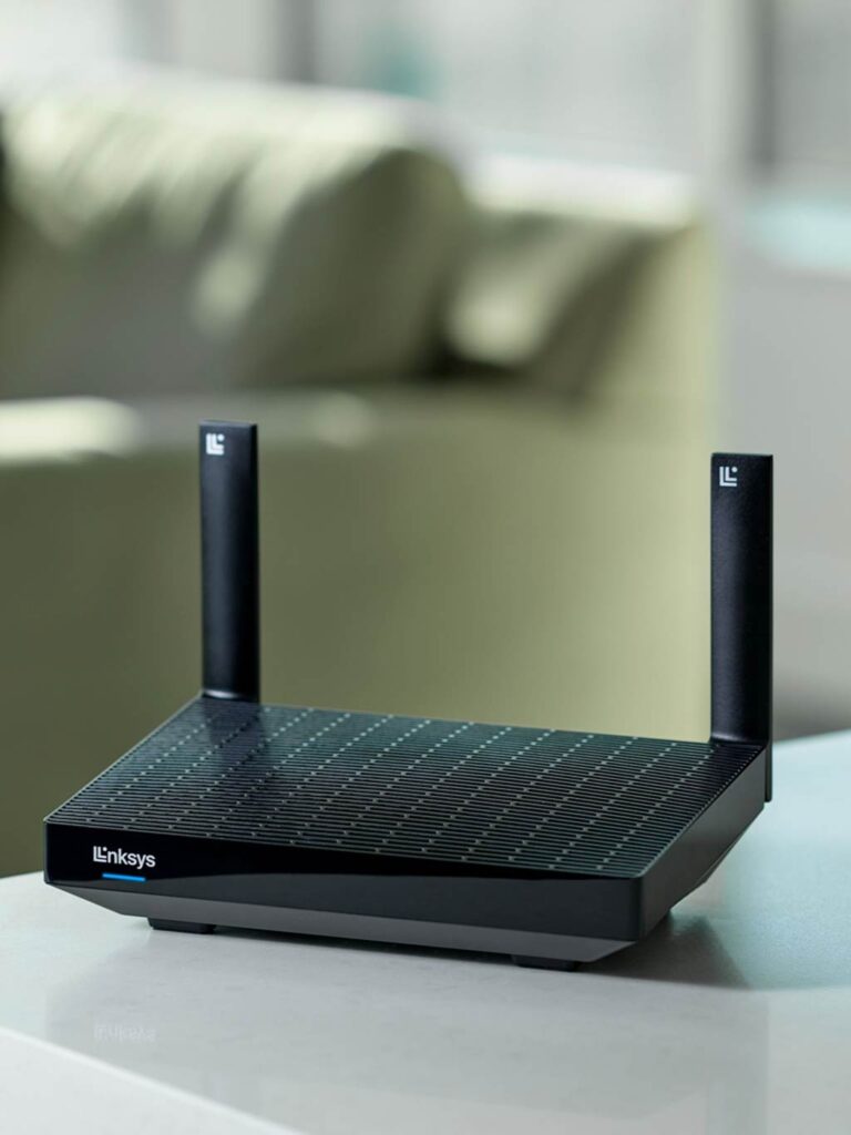 The Linksys Hyra Pro Wi-Fi 6 router