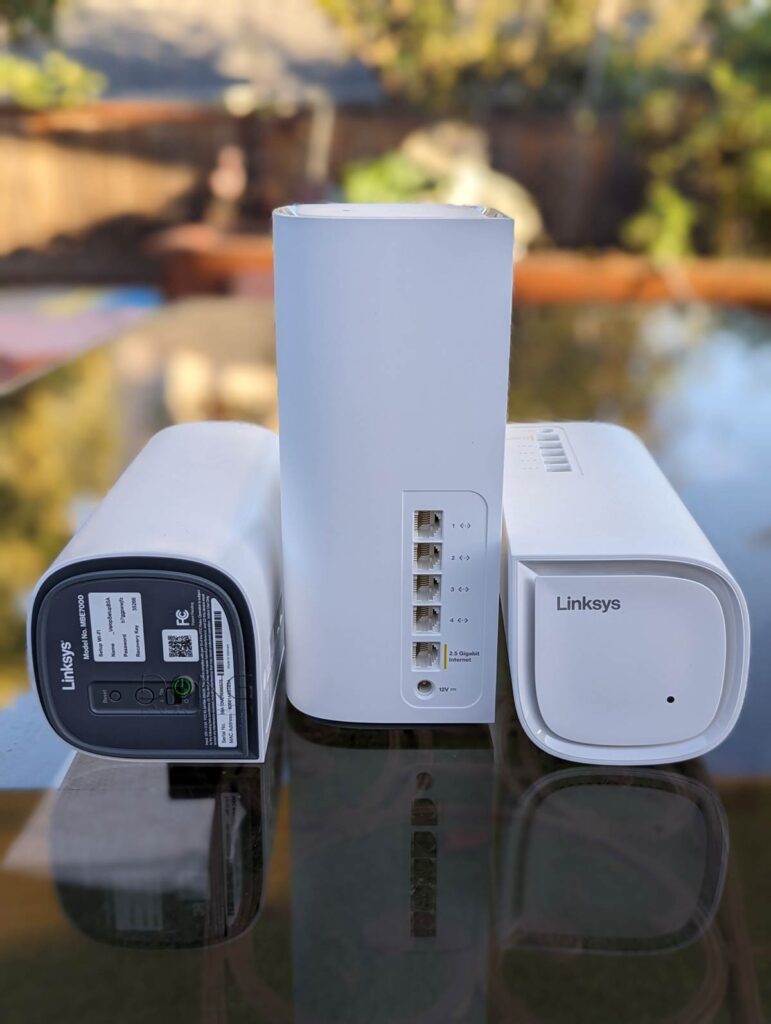 Linksys Velop Pro 7 Tres Ángulos