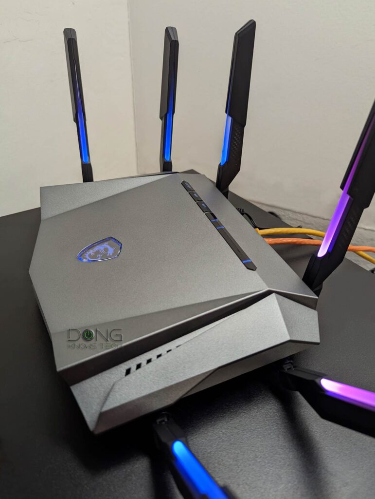 MSI RadiX AXE6600 WiFi 6E Router (Europe Version) Review - Setup &  Customization