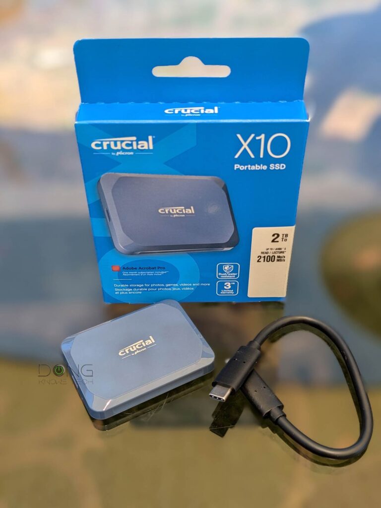 Crucial X10 Review (vs. Crucial X10 Pro): Micron's Best USB 3.2 Gen 2x2 Portable SSD 1 Micron Crucial X10 portable SSD