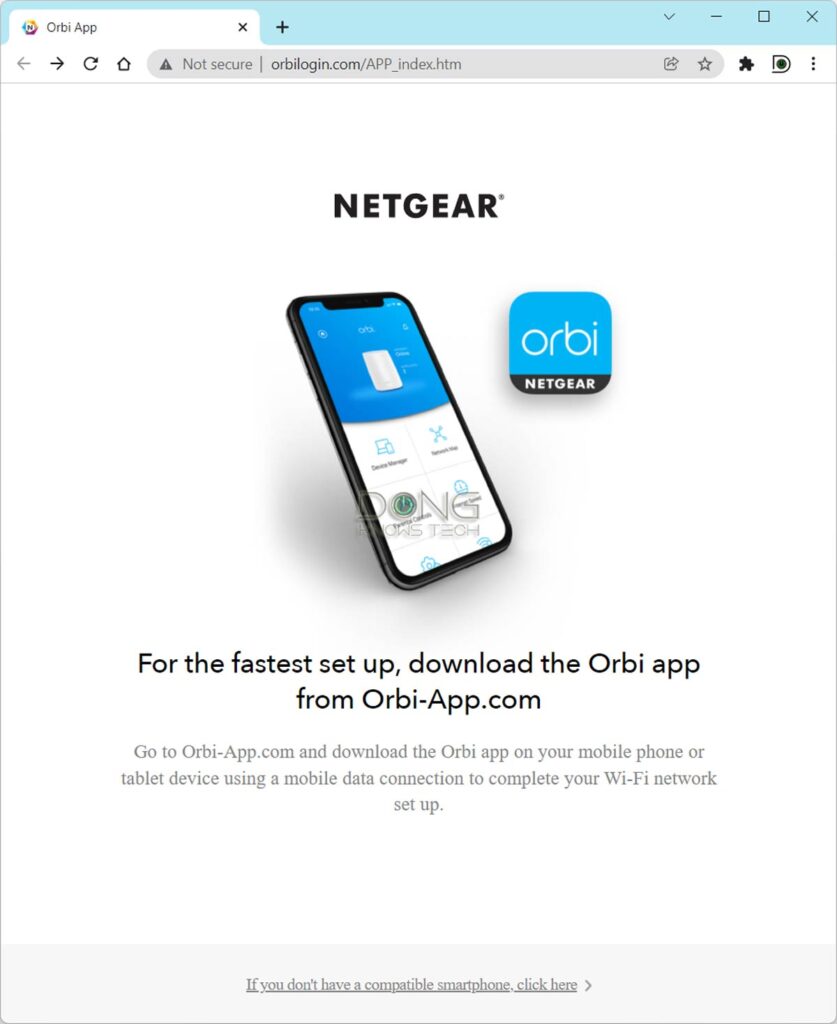 Netgear App Coercion