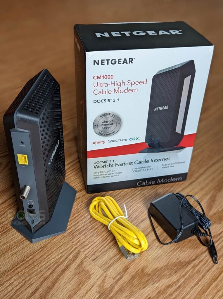 Nighthawk CM1000 Cable Modem – DOCSIS 3.1 Cable Modem