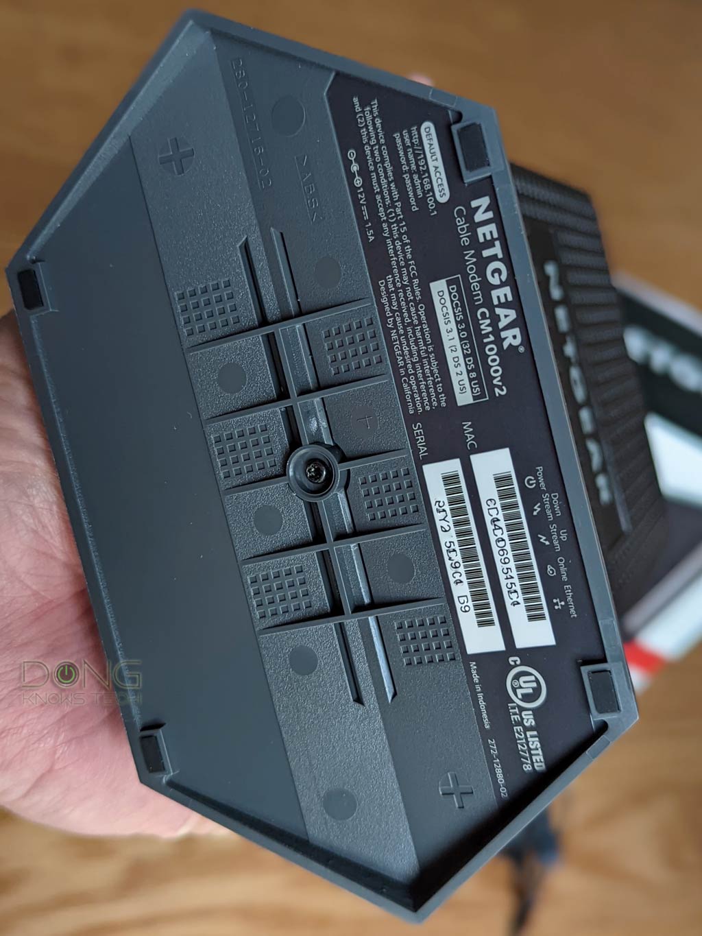 Netgear CM1000 Review A Solid Cable Modem Dong Knows Tech