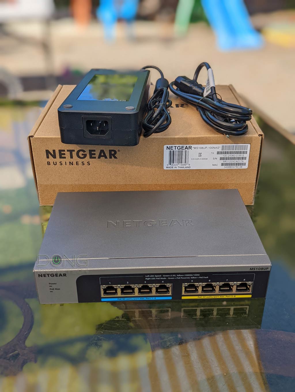 Netgear MS108UP Review A Solid PoE Switch Dong Knows Tech