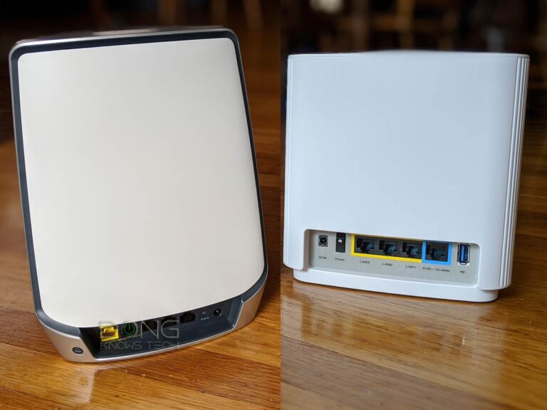 NETGEAR Orbi RBK852 vs. ASUS ZenWiFi XT8
