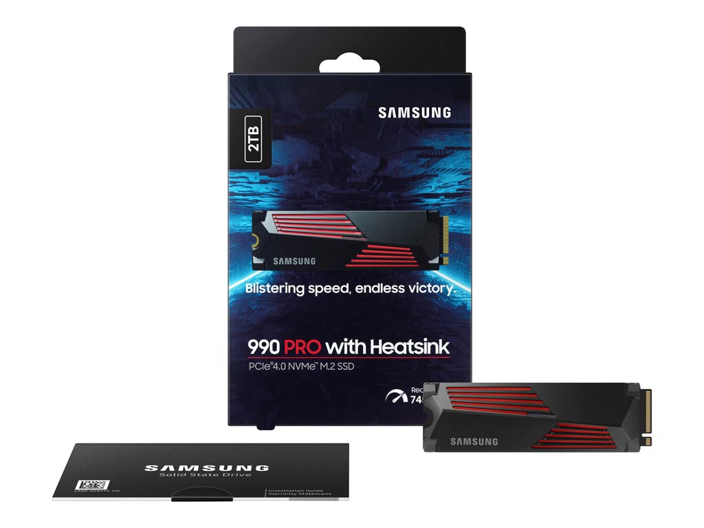 Samsung 990 PRO NVMe SSD: A Sizable Yet Incremental PCIe 4.0 Upgrade 3 Samsung 990 PRO with Heatsink