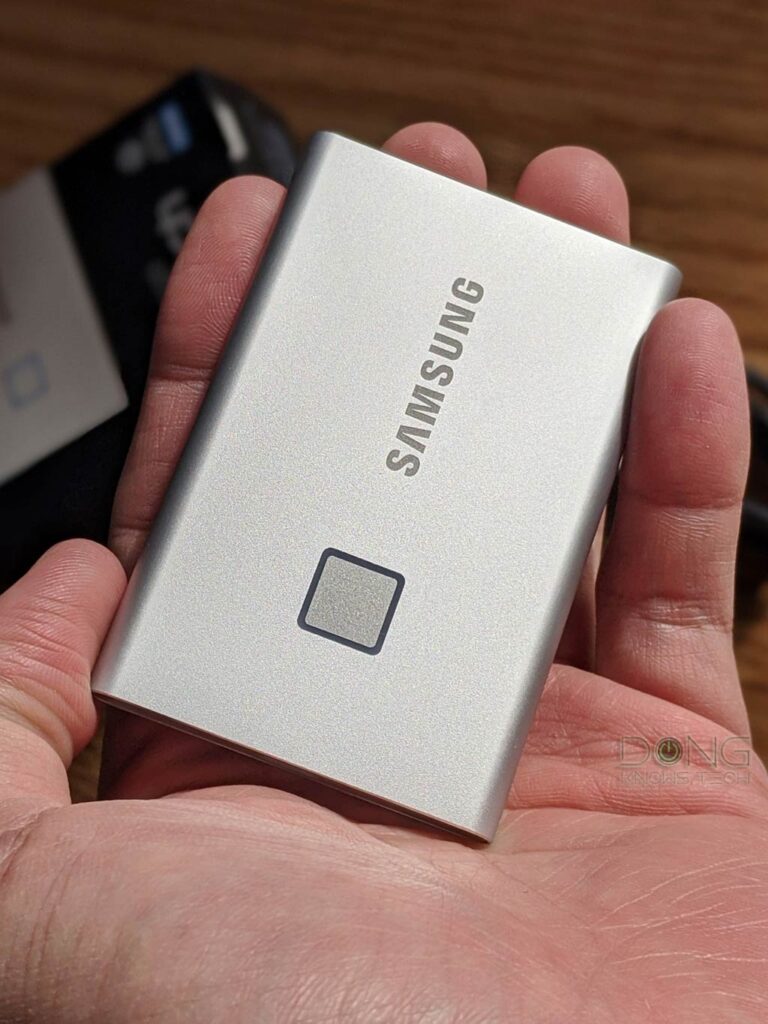 Samsung Releases Portable SSD T7 Touch – the New Standard in Speed and  Security for External Storage Devices – Samsung Global Newsroom