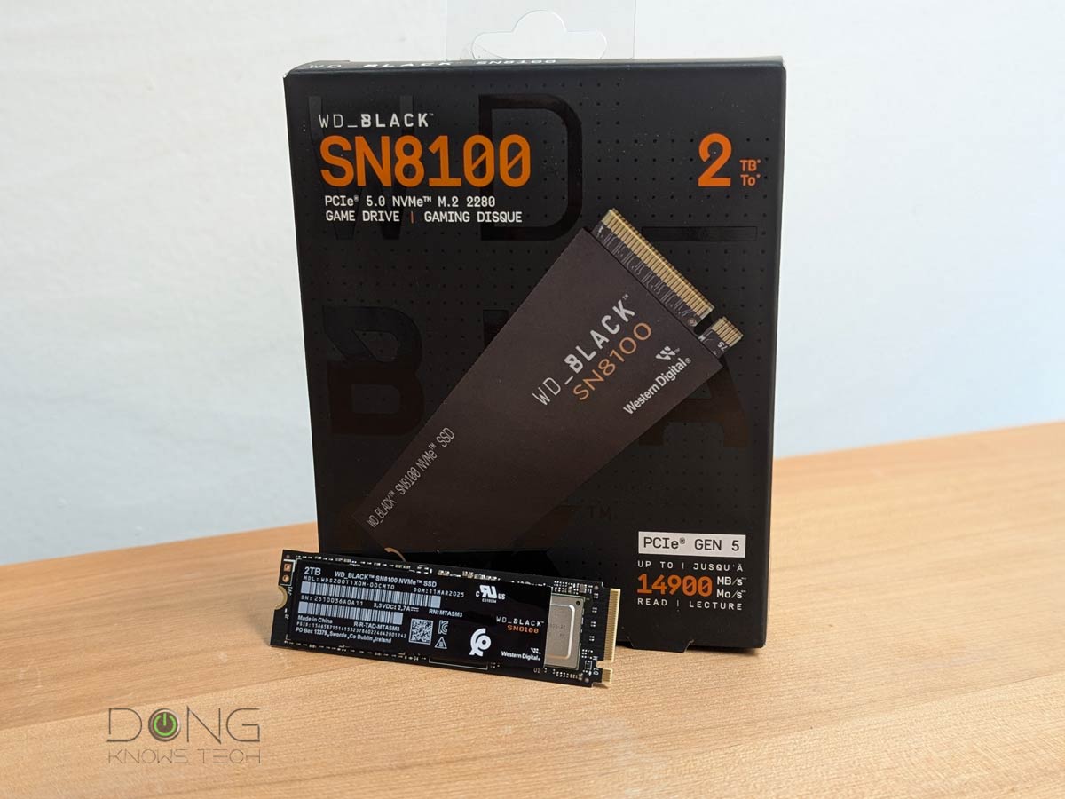 Sandisk WD Black SN8100 SSD