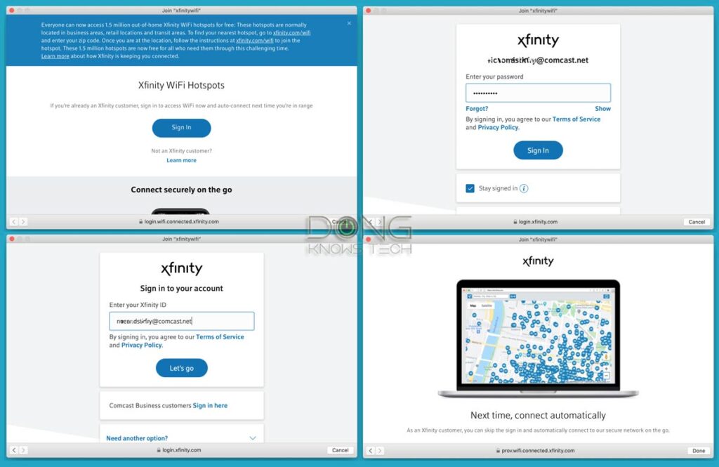 Steps to Add a Device to Comcasts xfinitywifi hotspot