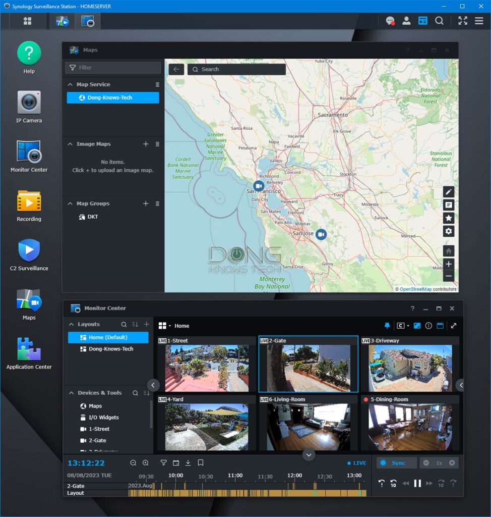 Review of Synology's Surveillance Station, a free IP camera tool