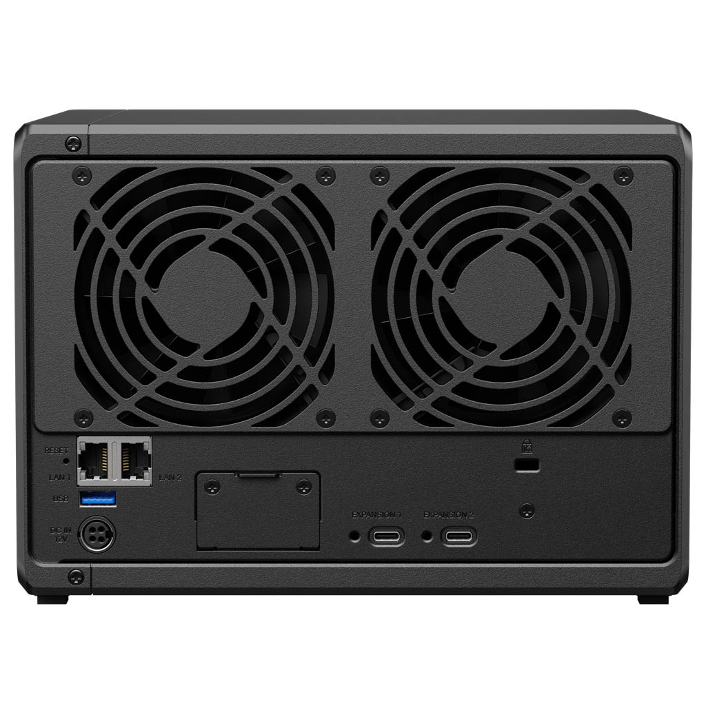 Synology DiskStation DS1525+ (vs. DS1522+): A Solid Multi-Gigabit NAS Server 3 Synology DS1525+ back