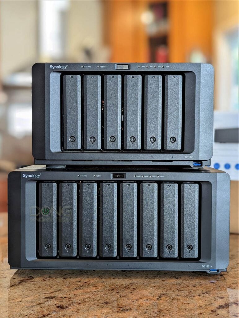 Synology DS1821+ vs. DS1621+