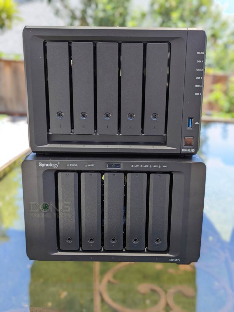 Synology NAS security: DS1522 vs. DS1517