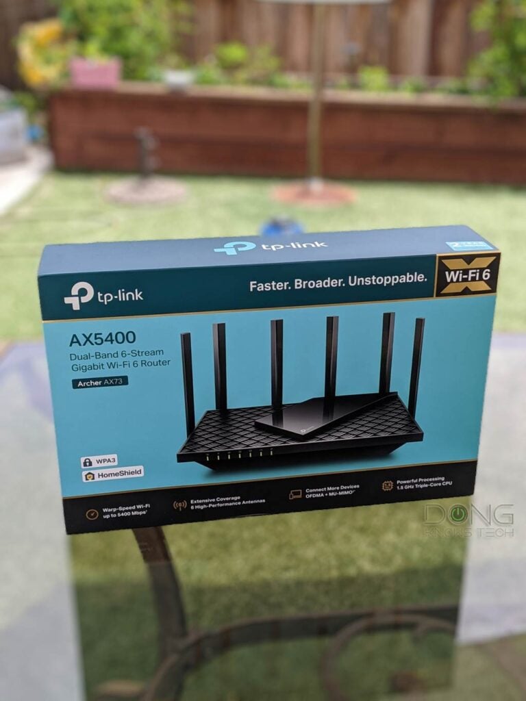 TP-Link Archer AX73 Review: A Solid Option | Dong Knows Tech