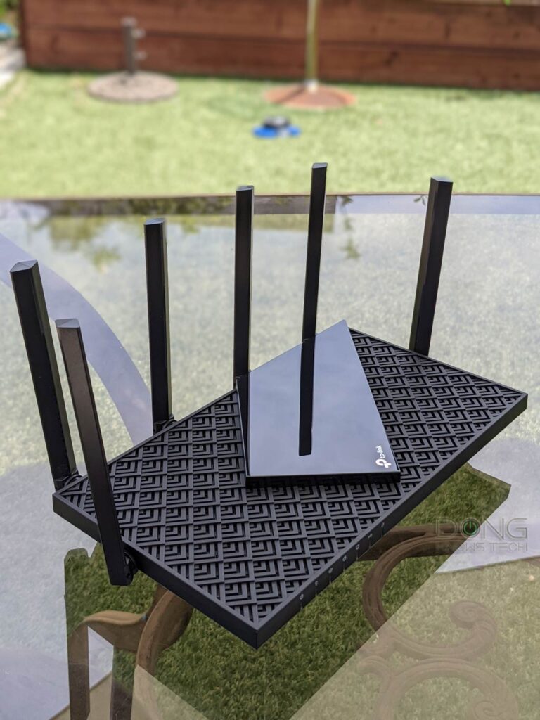 TP-Link Archer AX73 Wi-Fi 6 Router has a nice face