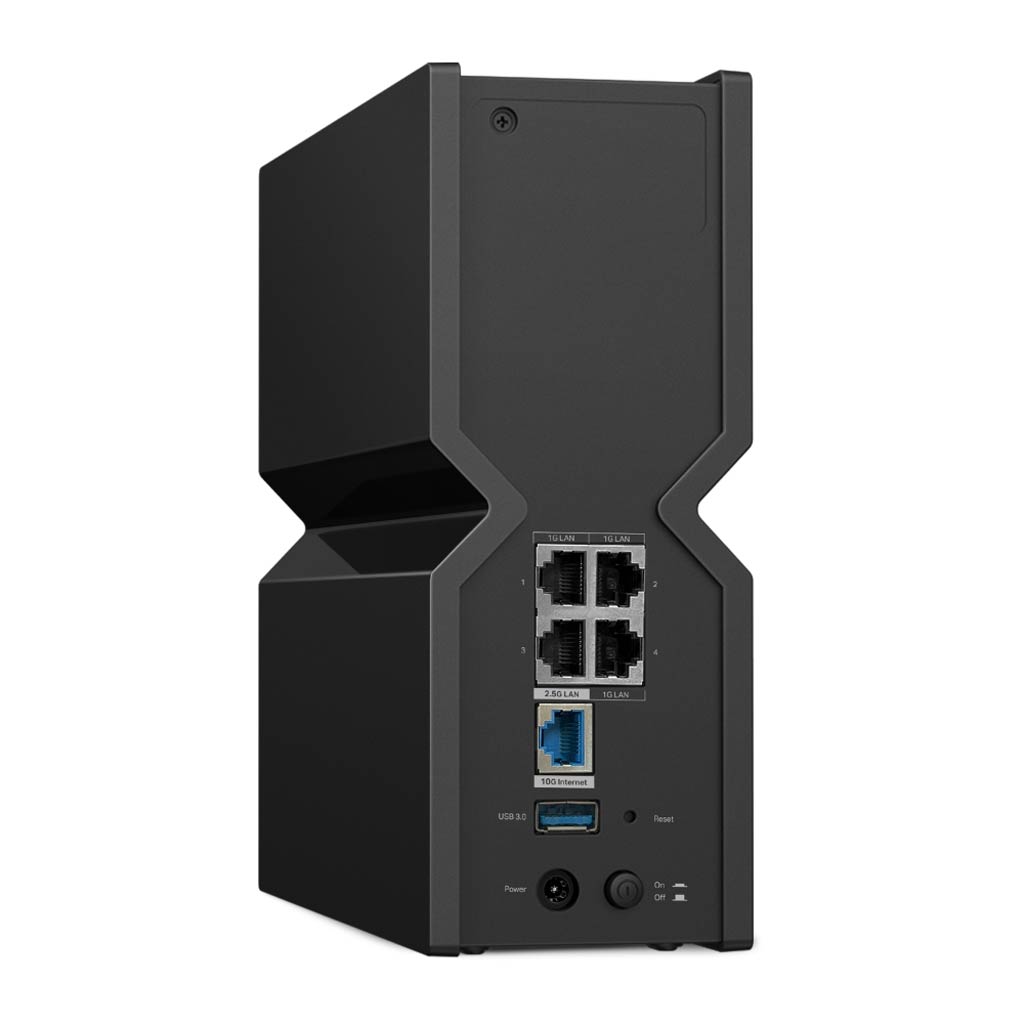 TP-Link Archer BE700 Quick Take (vs. Archer BE800): A High-End Router with Poor Multi-Gig and 5GHz Support 5 TP Link Archer BE700 BE15000 Wi Fi 7 Router Ports