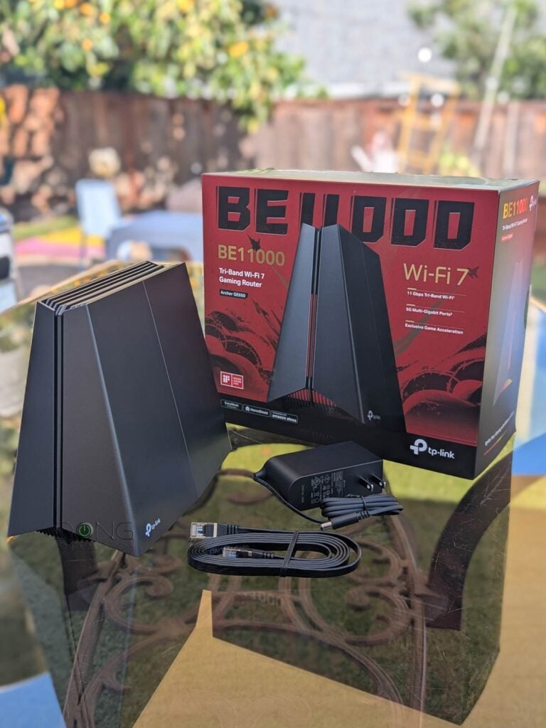 TP-Link Archer GE650 Review (vs. Archer GE800): An Excellent Compact Mid-Tier Wi-Fi 7 Router 1 TP-Link Archer GE650 out of the box