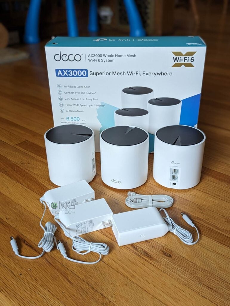 Deco X55, AX3000 Whole Home Mesh WiFi 6 System