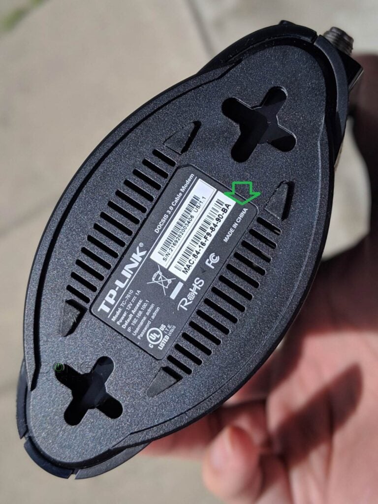 TP Link Made in China Modem