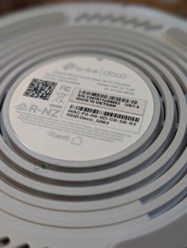 TP Link Made in Vietnam adhesive label Deco BD25