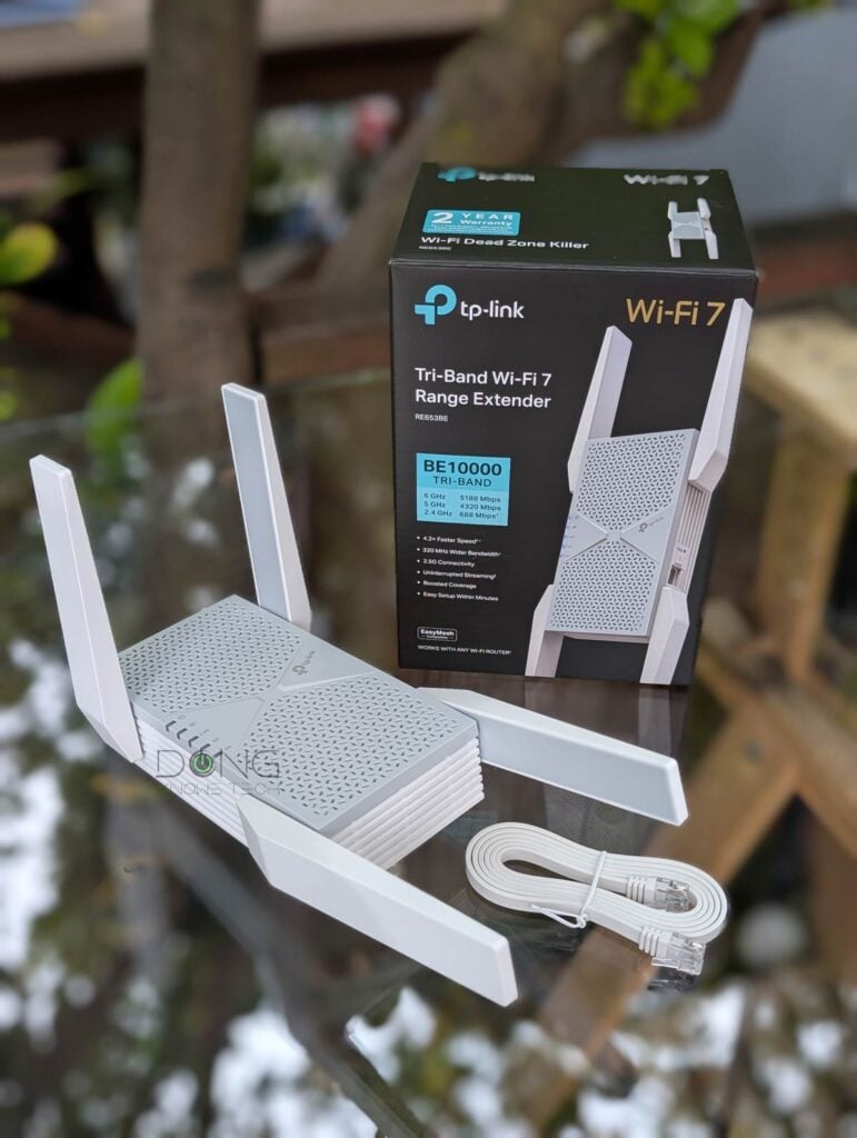 TP-Link RE653BE tri band Wi-Fi 7 extender