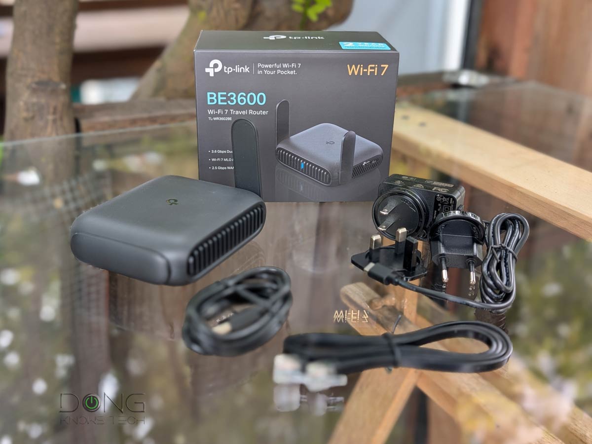 TP Link Roam 7 TL WR3602BE BE3600 Wi Fi 7 Travel Router