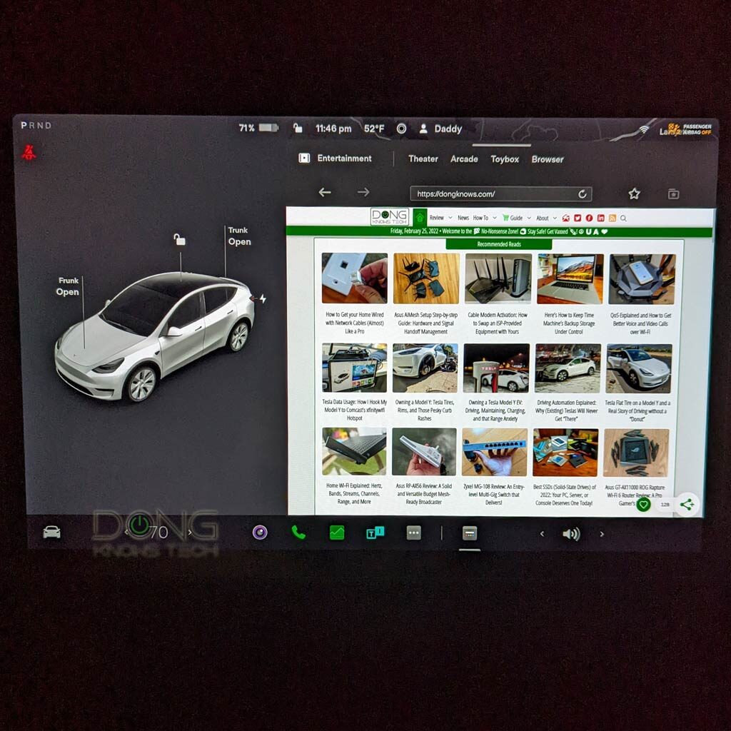 Tesla Data Web Browser