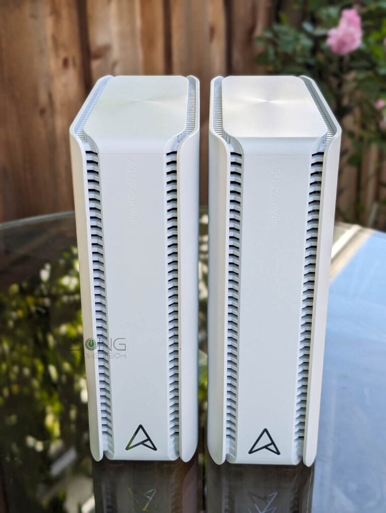 The 2 pack ASUS ZenWiFi BQ16 Pro mesh system