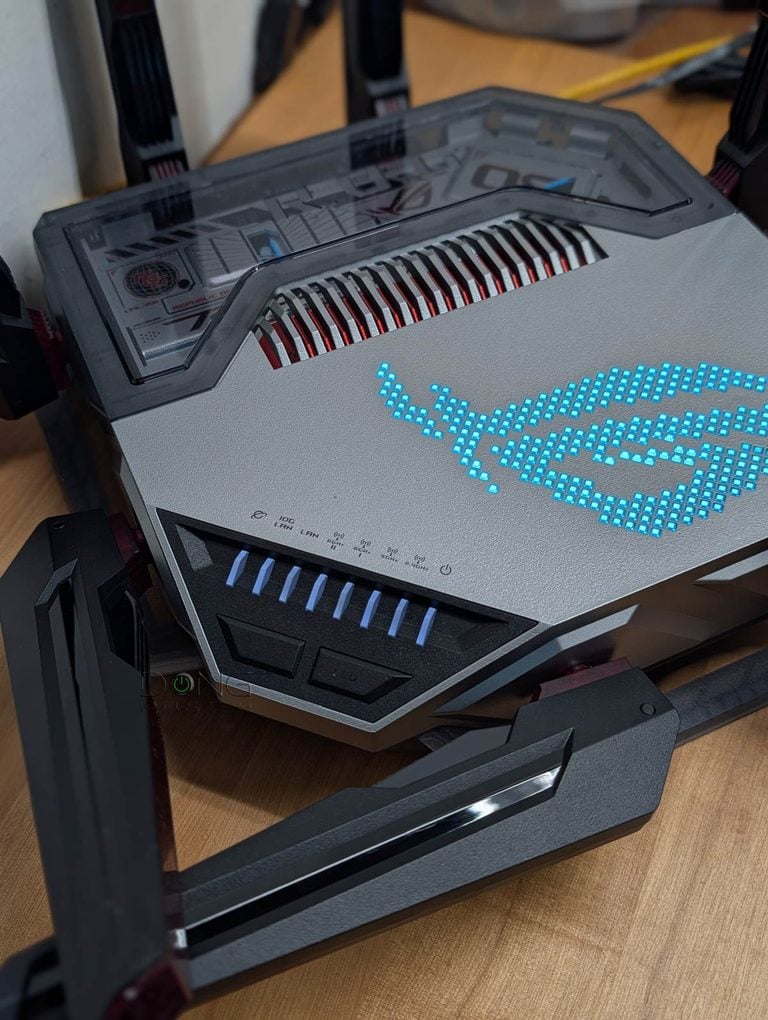 The ASUS GT-BN98 Pro in action