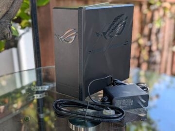 The Asus GS-BE18000 router