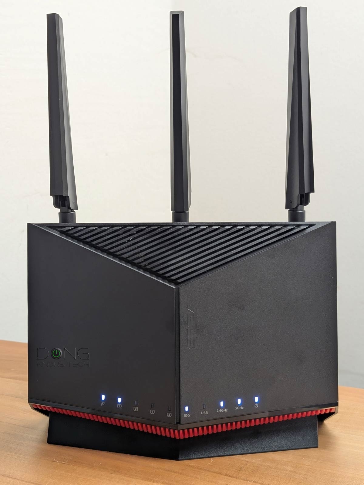 The ASUS RT-BE86U in action