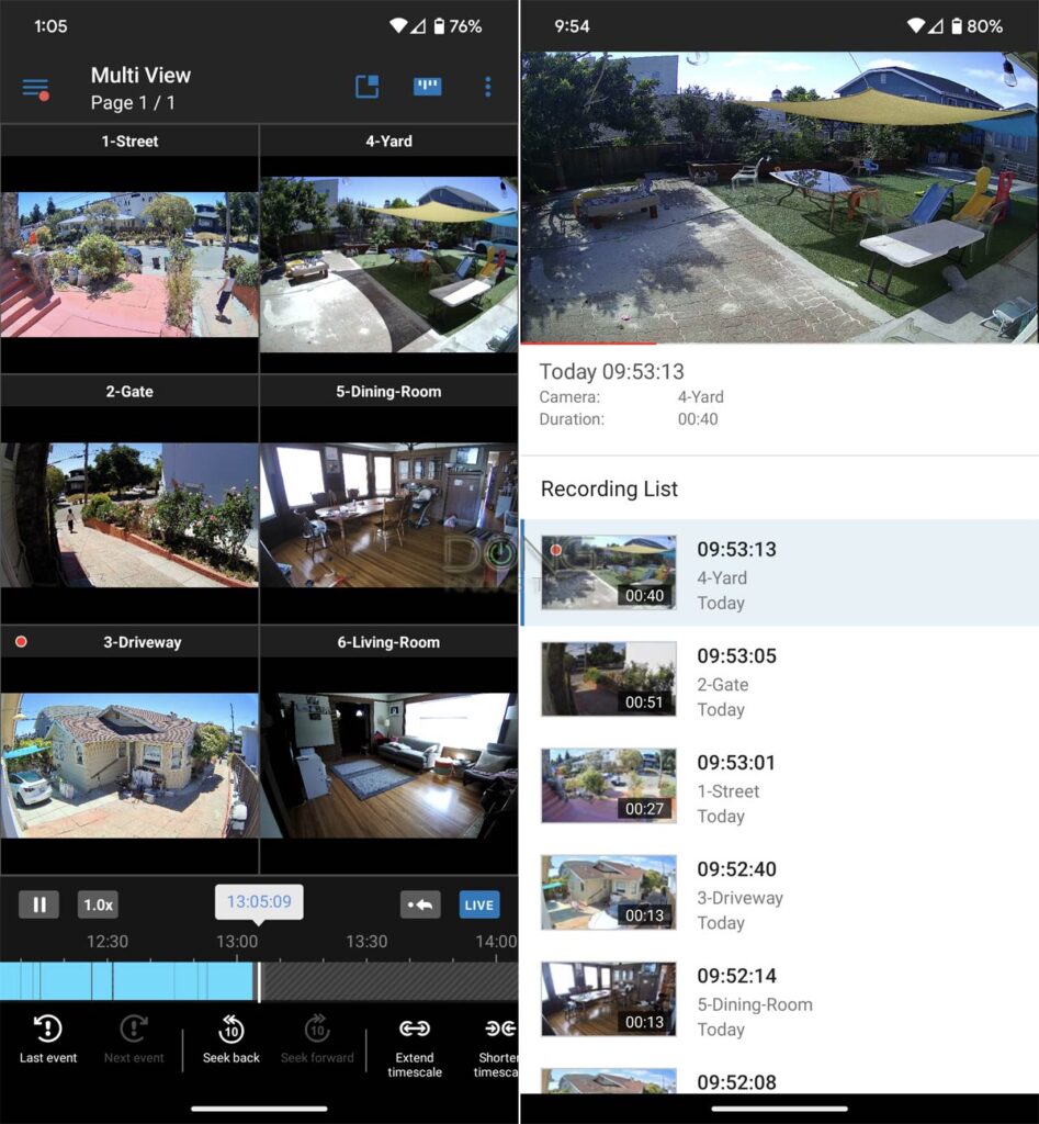 Synology ip hot sale camera app