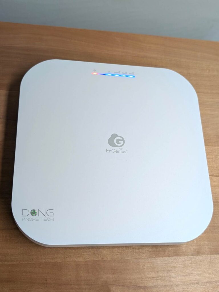 EnGenius ECW516L Wi-Fi 7 Access Point Review (vs. ECW526): A More Sensible Alternative 11 The EnGenius ECW516L in action