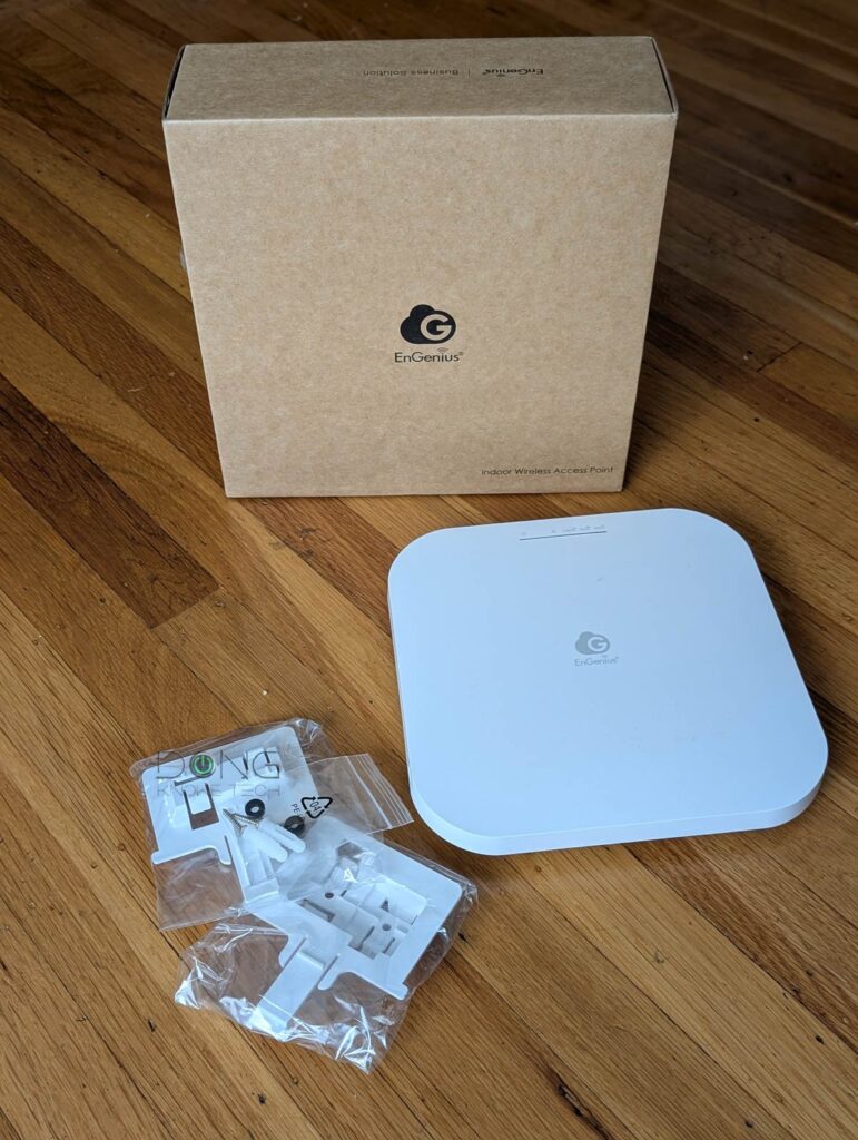 EnGenius ECW516L Wi-Fi 7 Access Point Review (vs. ECW526): A More Sensible Alternative 1 The EnGenius ECW516L includes mounting accessories out of the box