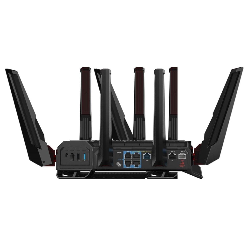 ASUS Wi-Fi 8 hardware: The GT-BN98 Pro Router Ports