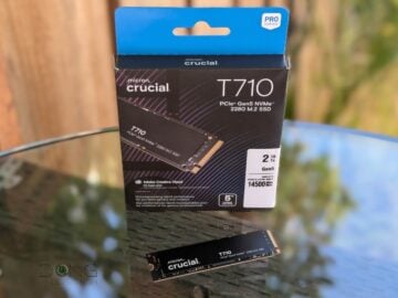 The Micron Crucial T710 NVMe SSD