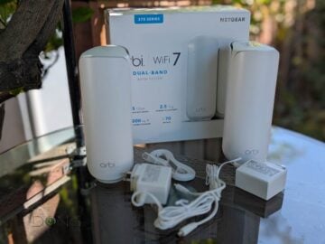 Top Five Best Dual-Band Wi-Fi 7 Mesh Systems: 2025's Best Practical Options for Large (Wired) Homes 38 The NETGEAR Orbi 370 Series