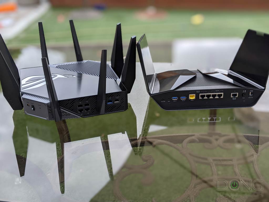 The Netgear RAXE500 vs. Asus GT-AXE11000 3