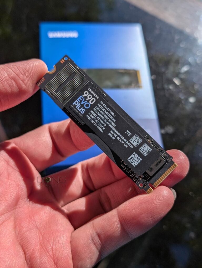 The Samsung SSD 990 EVO Plus SSD