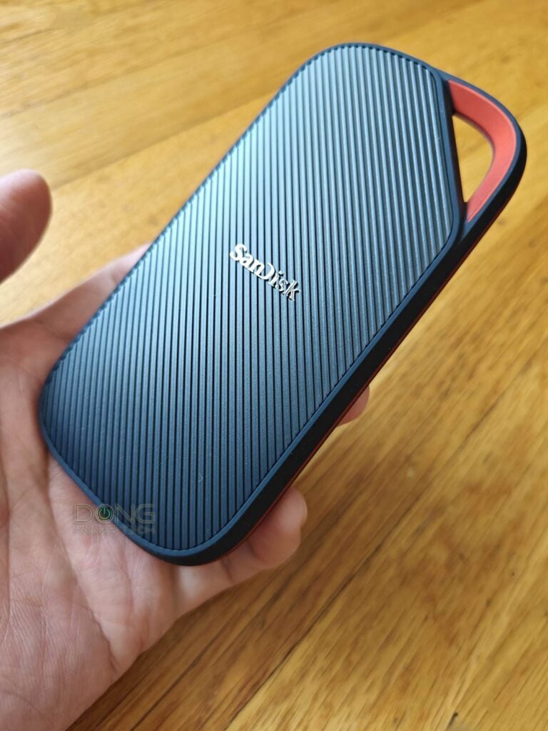 Best Portable SSDs: 2025's Top-Five Collection 9 The SanDisk Extreme PRO with USB4 is quite large