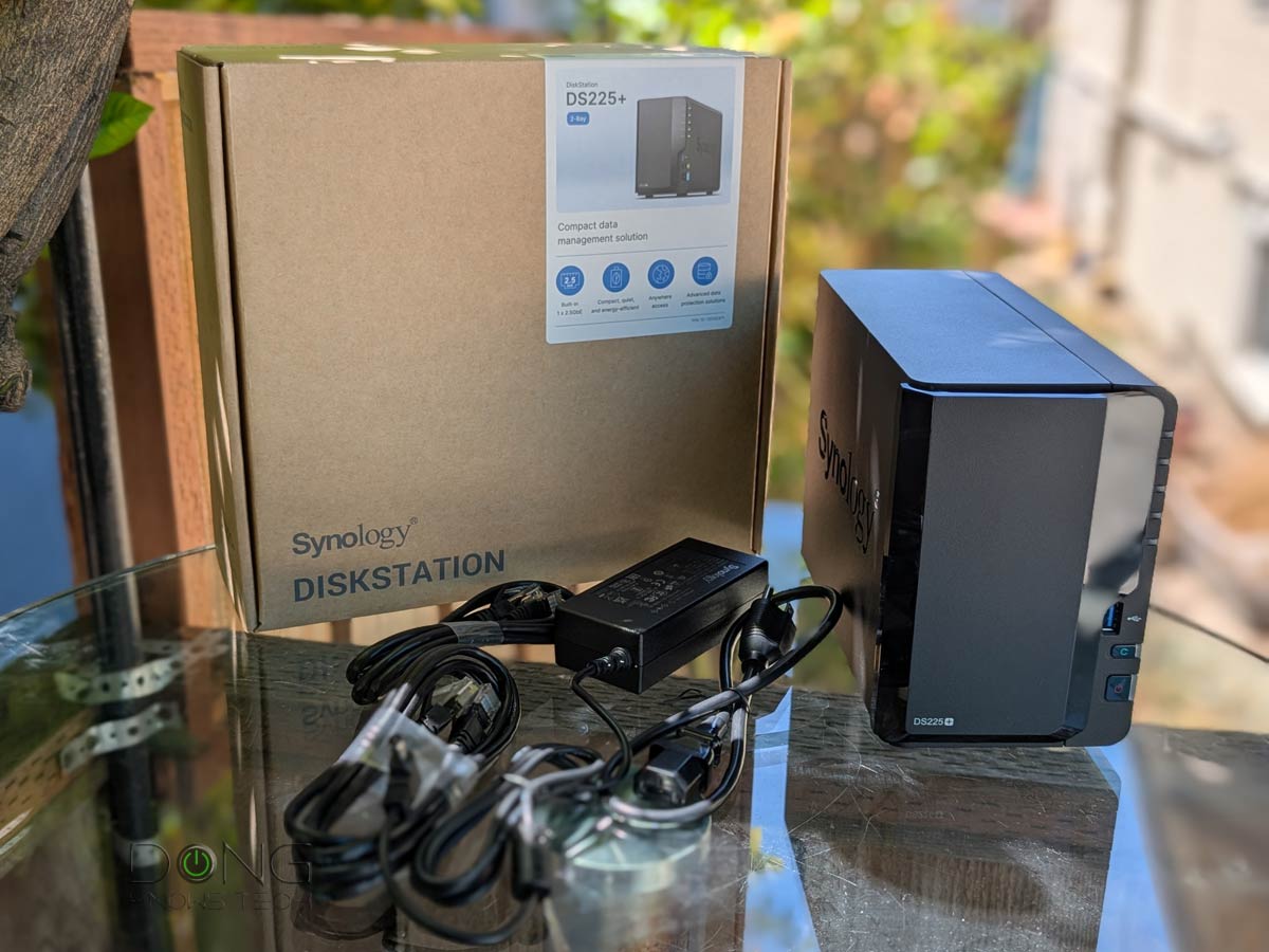 The Synology DS225 NAS Server 1