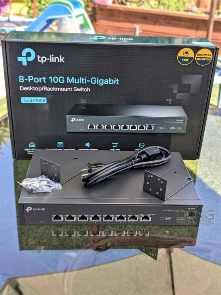 TP LINK 8-Port 10G Multi-Gigabit Desktop / Rackmount Switch (TL