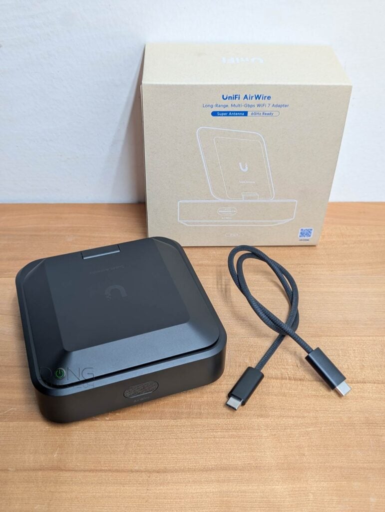 Ubiquiti AirWire (U-AirWire): Fast UniFi Wi-Fi 7 at a Stiff Price 21 The Ubiquiti AirWire (U AirWire) adapter